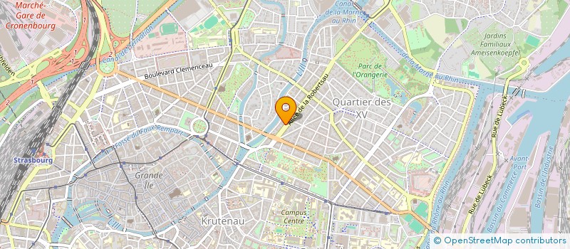 localisation de l'entreprise MADAME SARADAMBAL VALAYDON à STRASBOURG