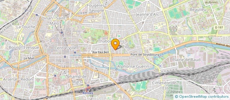 localisation de l'entreprise MADAME SARAFINA ABBE NGAYIHI  RENNES