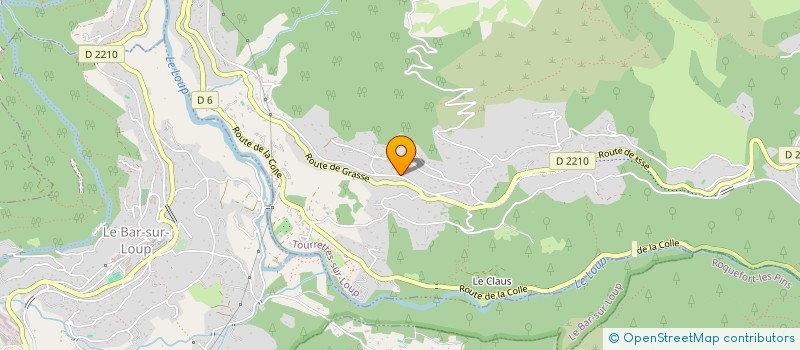 localisation de l'entreprise MADAME SARAFINA NIFENECKER à TOURRETTES-SUR-LOUP