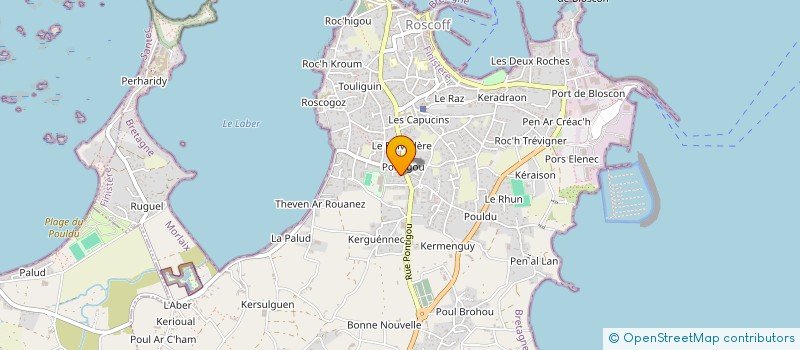 localisation de l'entreprise MADAME SARAH ABJEAN à LANDERNEAU