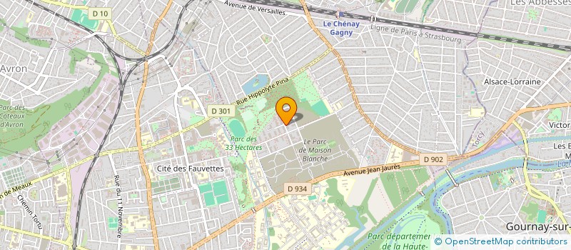 localisation de l'entreprise MADAME SARAH ABOU EL ENIN à NEUILLY-SUR-MARNE