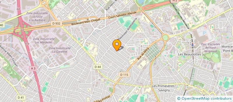 localisation de l'entreprise MADAME SARAH ABOUHADID à AULNAY SOUS BOIS