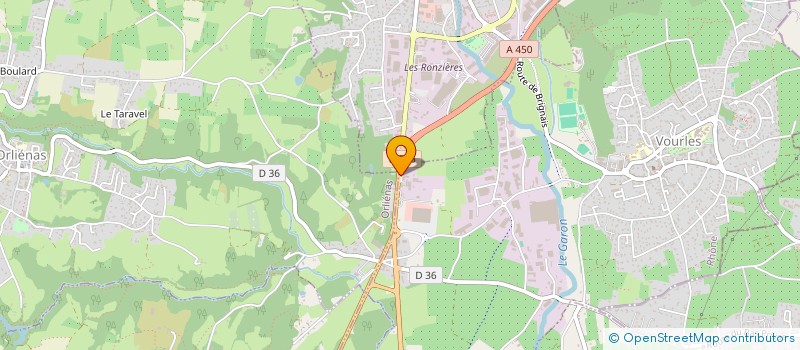 localisation de l'entreprise MADAME SARAH ADDIAS  VOURLES