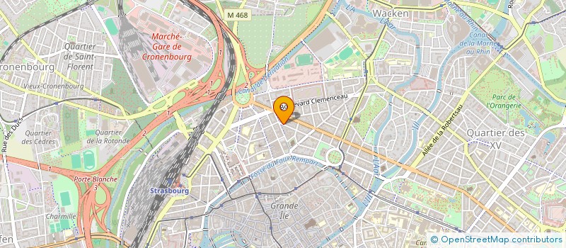 localisation de l'entreprise MADAME SARAH ADLER  STRASBOURG