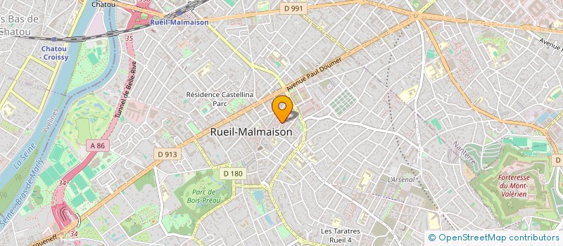 localisation de l'entreprise MADAME SARAH AGHELIAS à RUEIL-MALMAISON