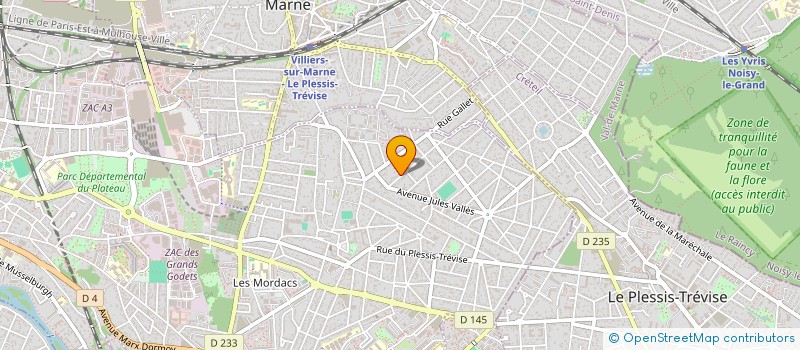 localisation de l'entreprise MADAME SARAH AL BOUNNI  CHAMPIGNY-SUR-MARNE