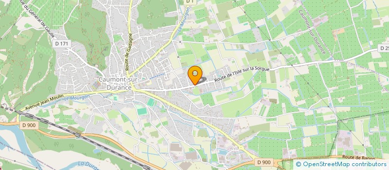 localisation de l'entreprise MADAME SARAH ALAOUI  CAUMONT-SUR-DURANCE