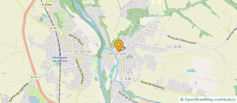 localisation de l'entreprise MADAME SARAH ALAYA-RADENNE à VENERQUE