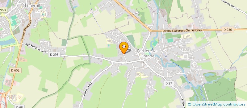 localisation de l'entreprise MADAME SARAH ALDJ MERABET  FERRIERE-LA-GRANDE