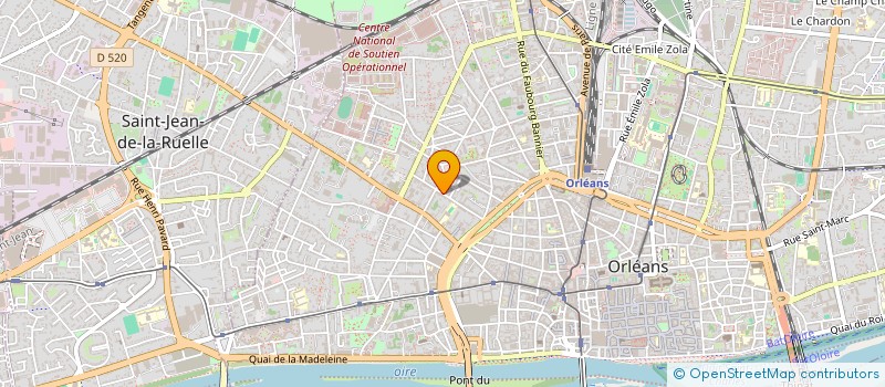 localisation de l'entreprise MADAME SARAH ALHERITIERE à ORLEANS