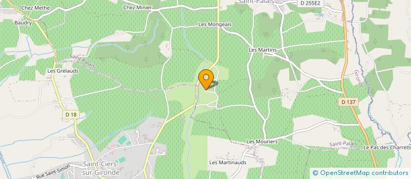 localisation de l'entreprise MADAME SARAH ALKHASSIM  SAINT-PALAIS