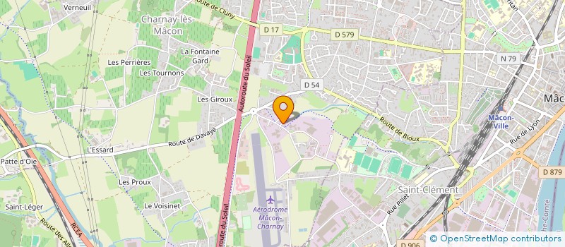 localisation de l'entreprise MADAME SARAH ALLAL  CHARNAY-LES-MACON