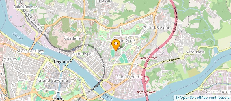 localisation de l'entreprise MADAME SARAH ALVES  BAYONNE