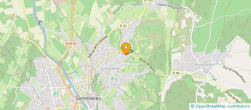 localisation de l'entreprise MADAME SARAH AMOUROUX  VILLEVIEILLE