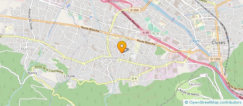 localisation de l'entreprise MADAME SARAH ANGHELONE  SCIONZIER