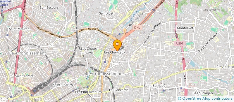 localisation de l'entreprise MADAME SARAH-ANNA ALNWILATI à MARSEILLE