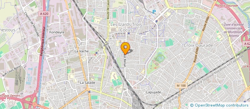 localisation de l'entreprise MADAME SARAH ANNAJI  TOULOUSE