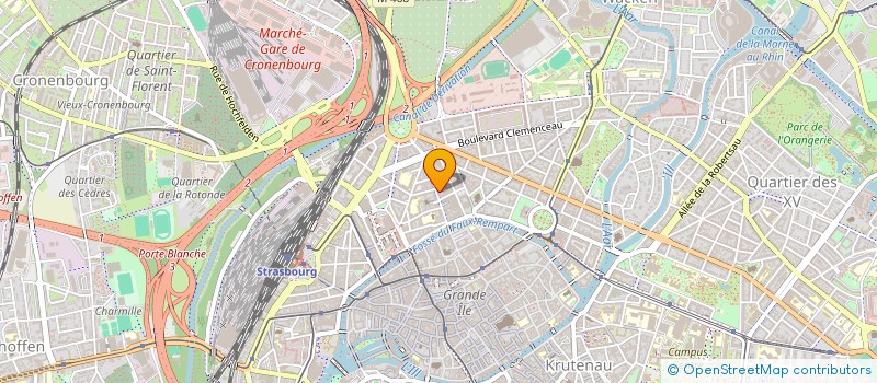 localisation de l'entreprise MADAME SARAH-ANOUCHE TESSIER à STRASBOURG