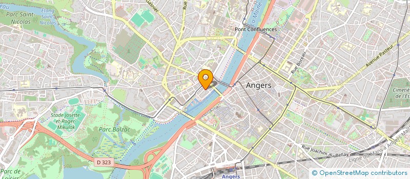 localisation de l'entreprise MADAME SARAH ANSQUER à ANGERS