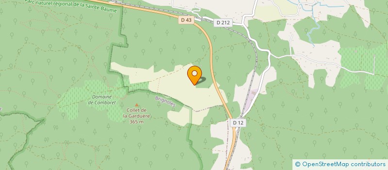 localisation de l'entreprise MADAME SARAH ANTOMARCHI  CAMPS-LA-SOURCE