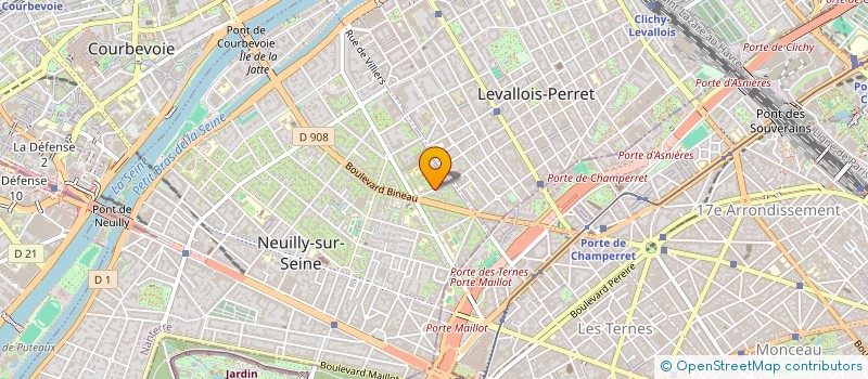 localisation de l'entreprise MADAME SARAH AOUANOUK  NEUILLY-SUR-SEINE