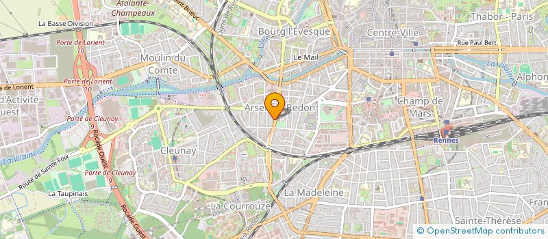 localisation de l'entreprise MADAME SARAH APIOU  RENNES