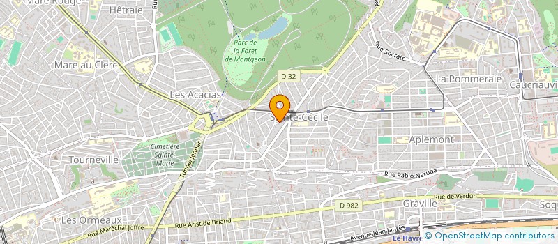 localisation de l'entreprise MADAME SARAH ARGENTIN à LE HAVRE