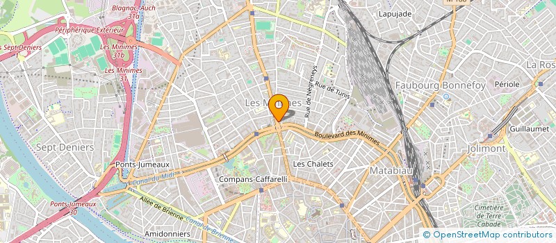 localisation de l'entreprise MADAME SARAH ARNAUD à TOULOUSE