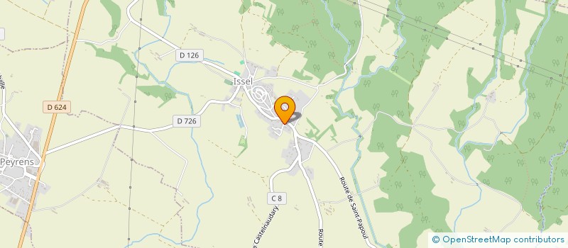 localisation de l'entreprise MADAME SARAH ARTIGUE  PEYRENS