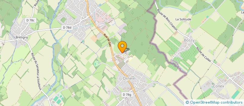 localisation de l'entreprise MADAME SARAH ASIIMWE  ORNEX