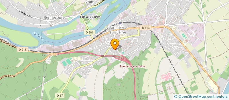 localisation de l'entreprise MADAME SARAH ATIF à BONNIERES-SUR-SEINE