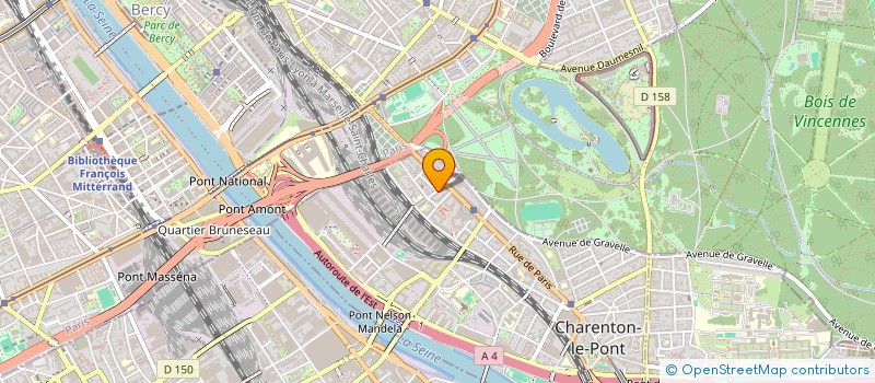 localisation de l'entreprise MADAME SARAH ATLAN  CHARENTON-LE-PONT