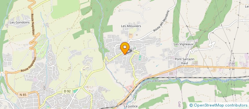 localisation de l'entreprise MADAME SARAH AUBERT  BRIGNOLES