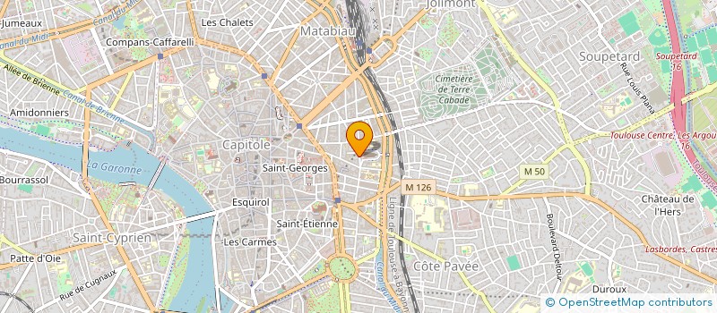 localisation de l'entreprise MADAME SARAH AUPETIT à TOULOUSE