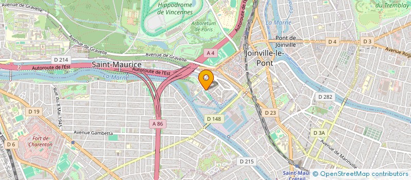 localisation de l'entreprise MADAME SARAH AURORA NAGY  SAINT-MAURICE