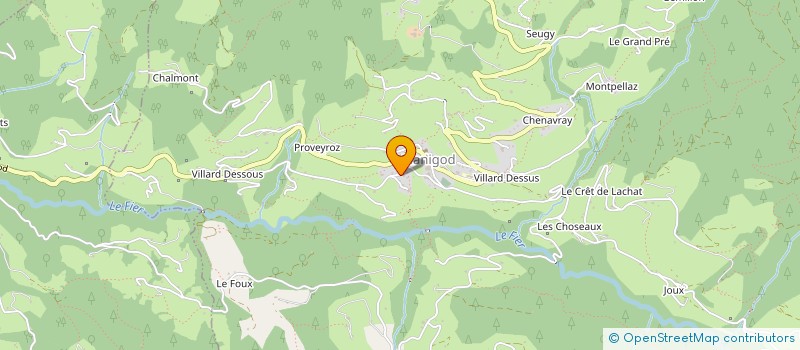 localisation de l'entreprise MADAME SARAH AVETTAND FENOEL  MANIGOD