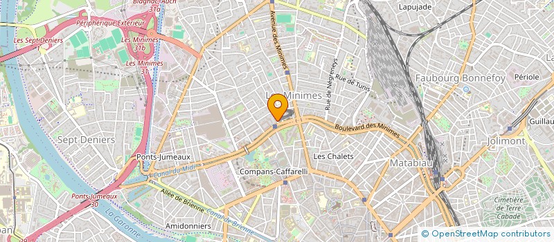 localisation de l'entreprise MADAME SARAH AYANG ANGEZOM à TOULOUSE