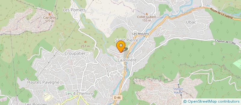 localisation de l'entreprise MADAME SARAH BAATOUCHE  TOULON