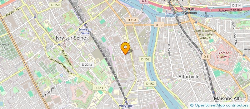 localisation de l'entreprise MADAME SARAH BABOUR  IVRY-SUR-SEINE