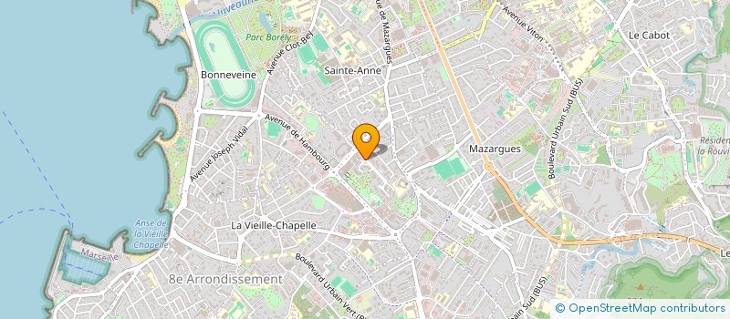 localisation de l'entreprise MADAME SARAH BABOURI à MARSEILLE