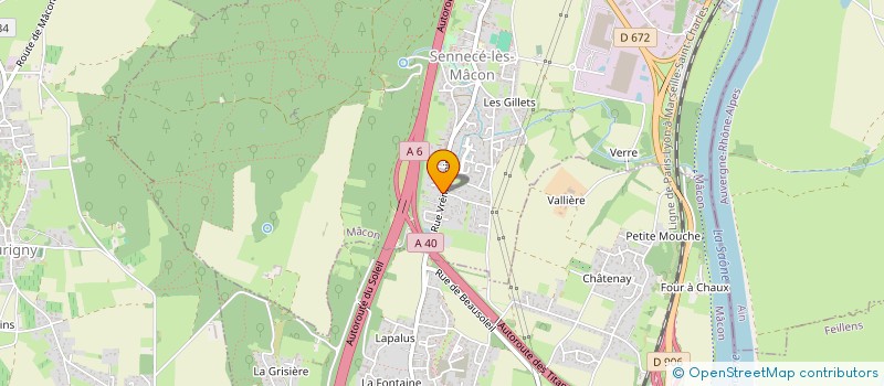 localisation de l'entreprise MADAME SARAH BACHIR  MACON