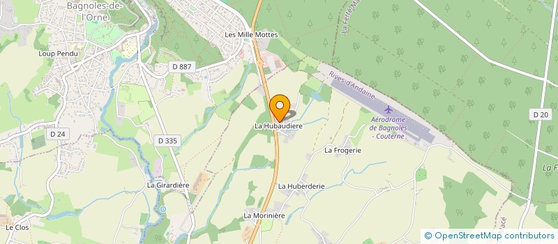 localisation de l'entreprise MADAME SARAH BADAOUI à JUVIGNY VAL D'ANDAINE