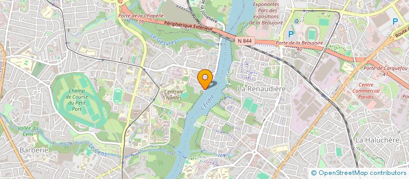 localisation de l'entreprise MADAME SARAH BADAT  NANTES