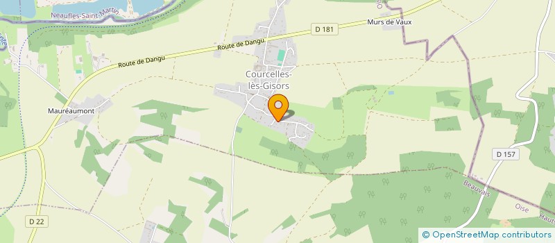 localisation de l'entreprise MADAME SARAH BAGOT à COURCELLES-LES-GISORS