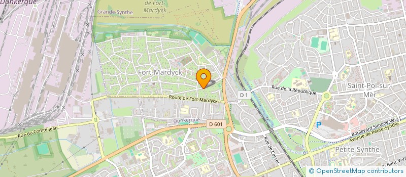 localisation de l'entreprise MADAME SARAH BAILLEUL à DUNKERQUE