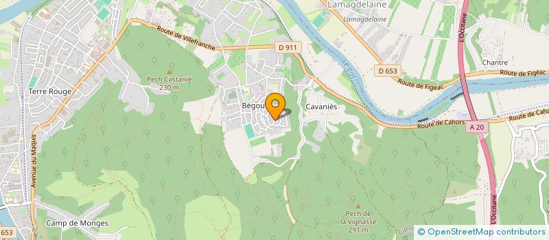 localisation de l'entreprise MADAME SARAH BAILLY à CAHORS