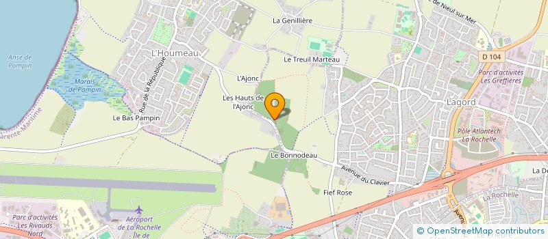 localisation de l'entreprise MADAME SARAH BALEYNAUD  LAGORD