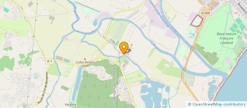 localisation de l'entreprise MADAME SARAH BANTEGNIE à FREJUS