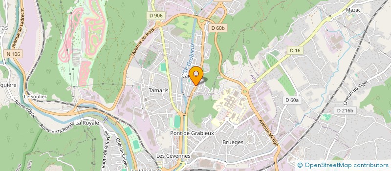 localisation de l'entreprise MADAME SARAH BAPTISTE  SAINT-MARTIN-DE-VALGALGUES