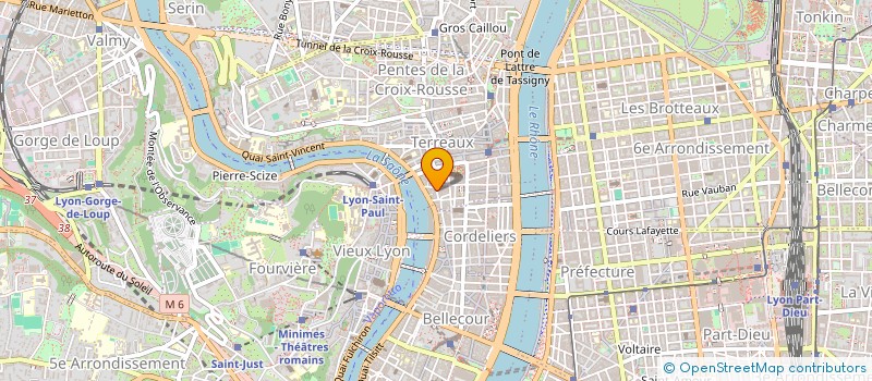 localisation de l'entreprise MADAME SARAH BARAVIAN à LYON